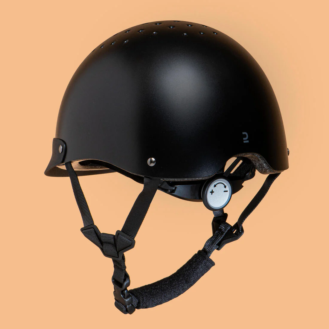 Casco Equitación 100 Negro - Image 3