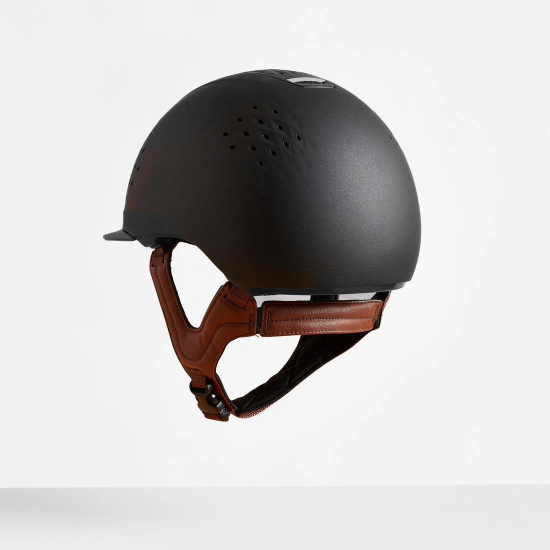 Casco Equitación Adultos/Niños Marrón/Negro + Bolsa 900 - Image 2