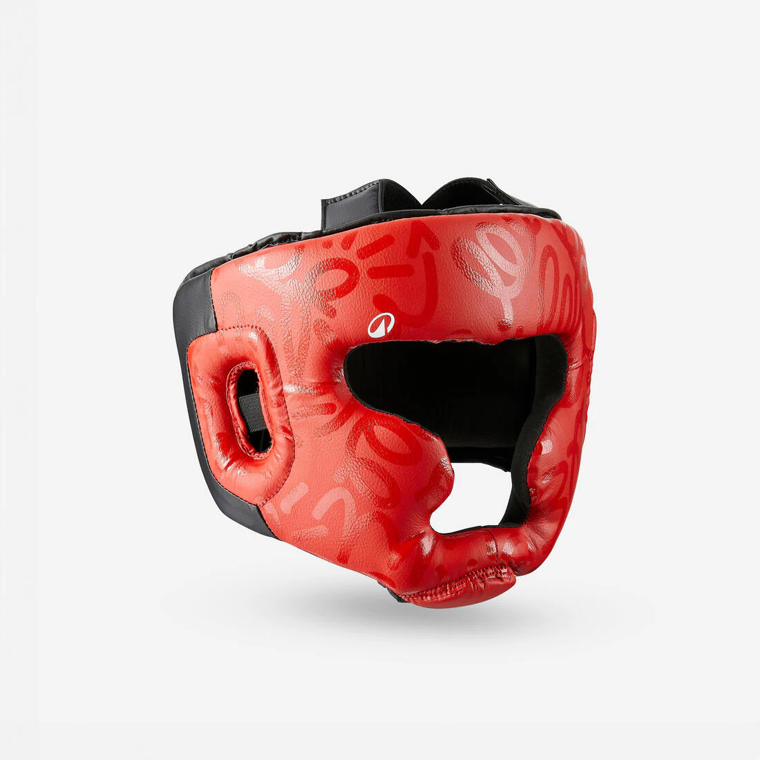 Casco integral de box rojo para niños - Image 3