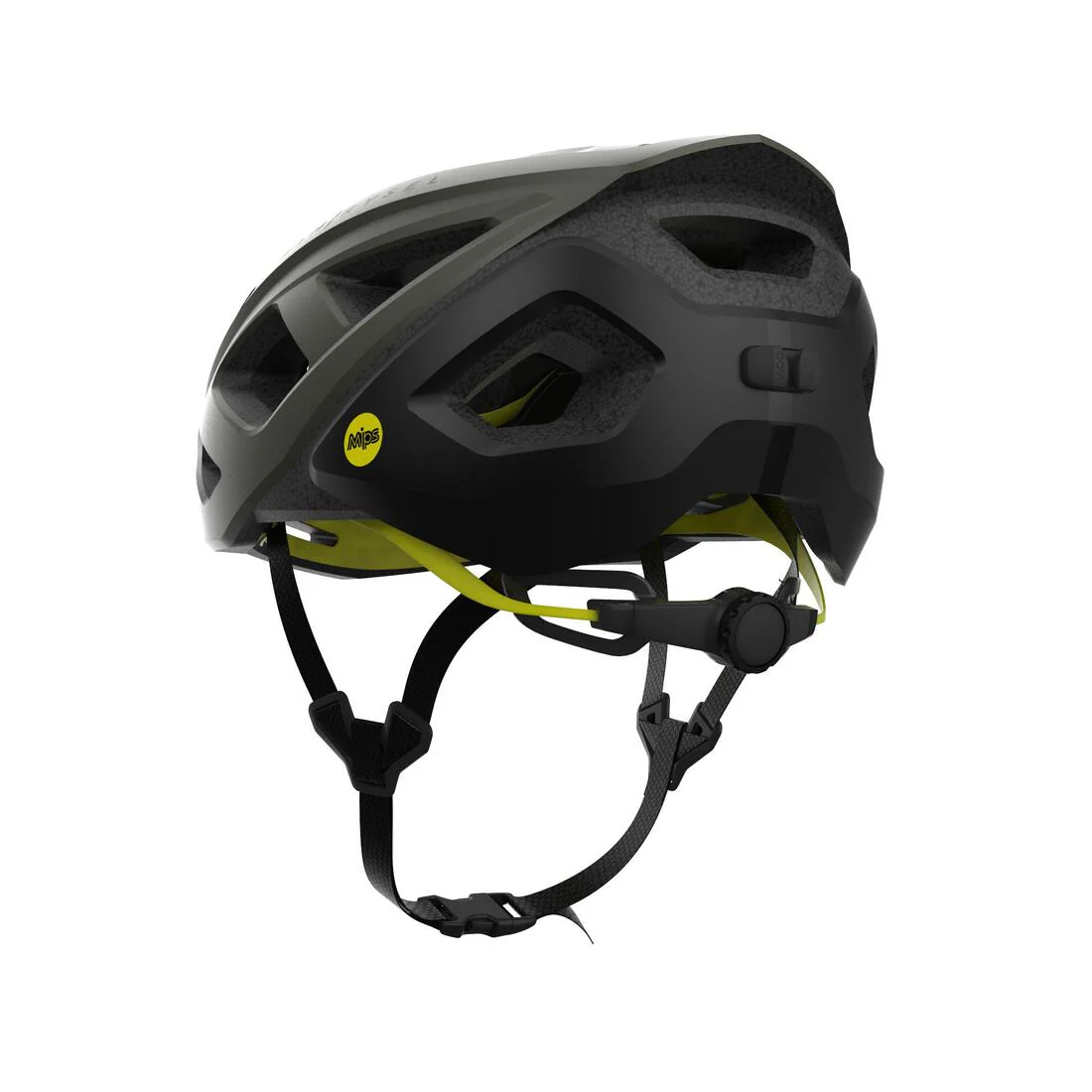 Casco para bicicleta de carretera caqui Roadr 500 MIPS - Image 2