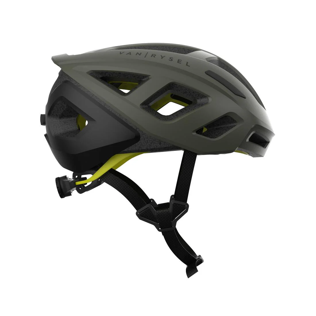 Casco para bicicleta de carretera caqui Roadr 500 MIPS - Image 3