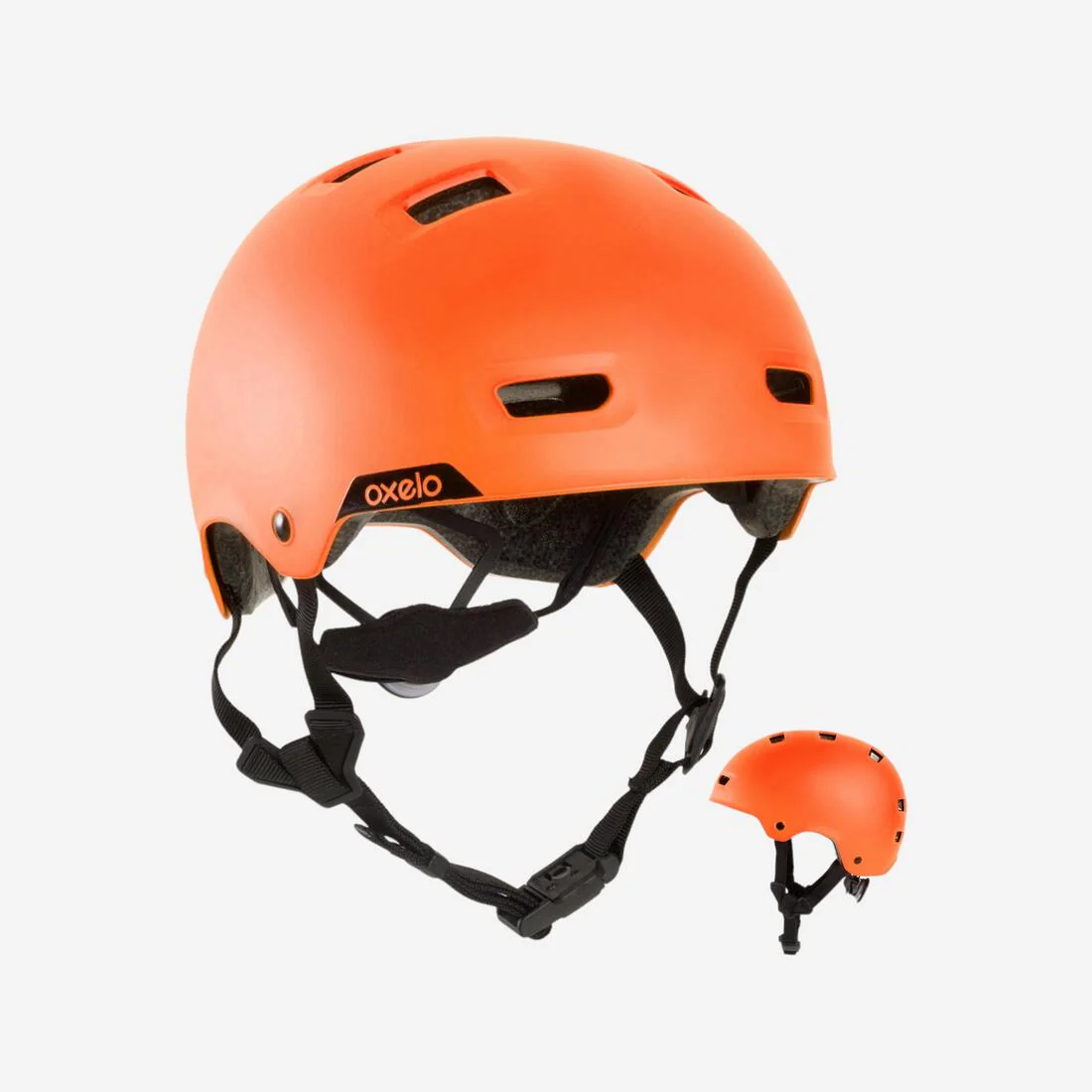 Casco para patines, patineta, patín del diablo MF540 naranja fluo - Image 2