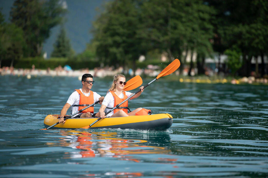 Chaleco de ayuda a la flotación para canoa Kayak/SUP rojo BA 50 N DTC - Image 7
