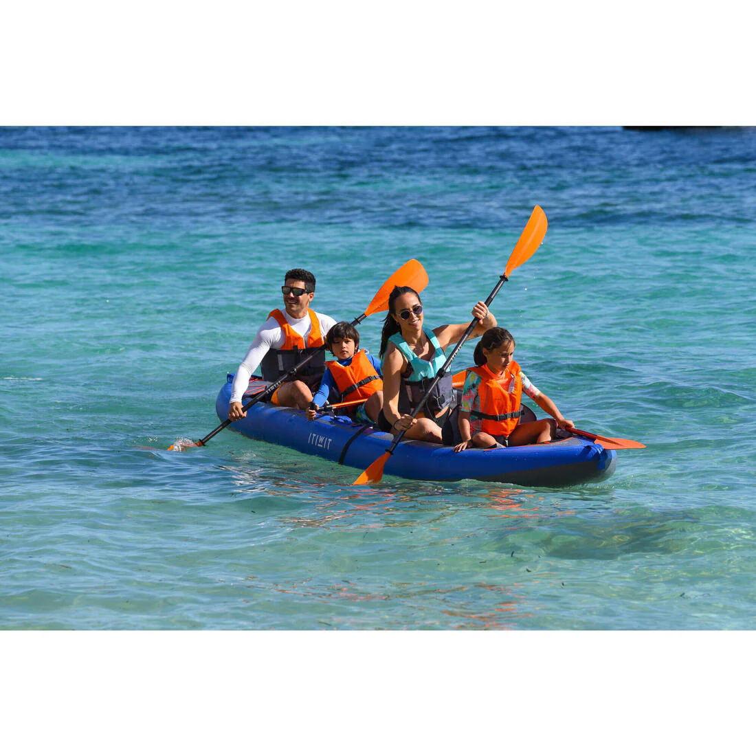 Chaleco de ayuda a la flotación para canoa Kayak/SUP rojo BA 50 N DTC - Image 8
