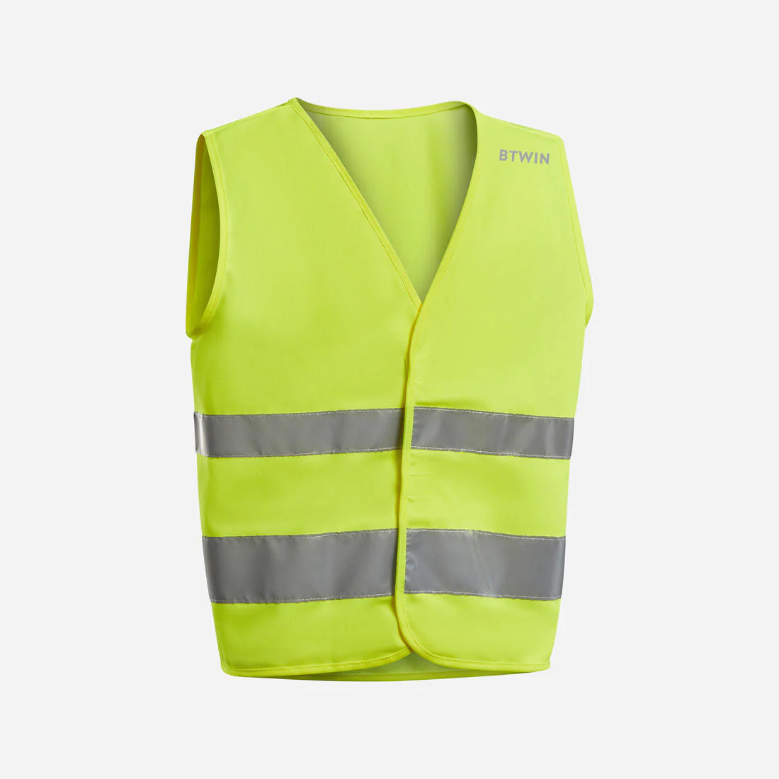 Chaleco de seguridad de ciclismo amarillo para niños