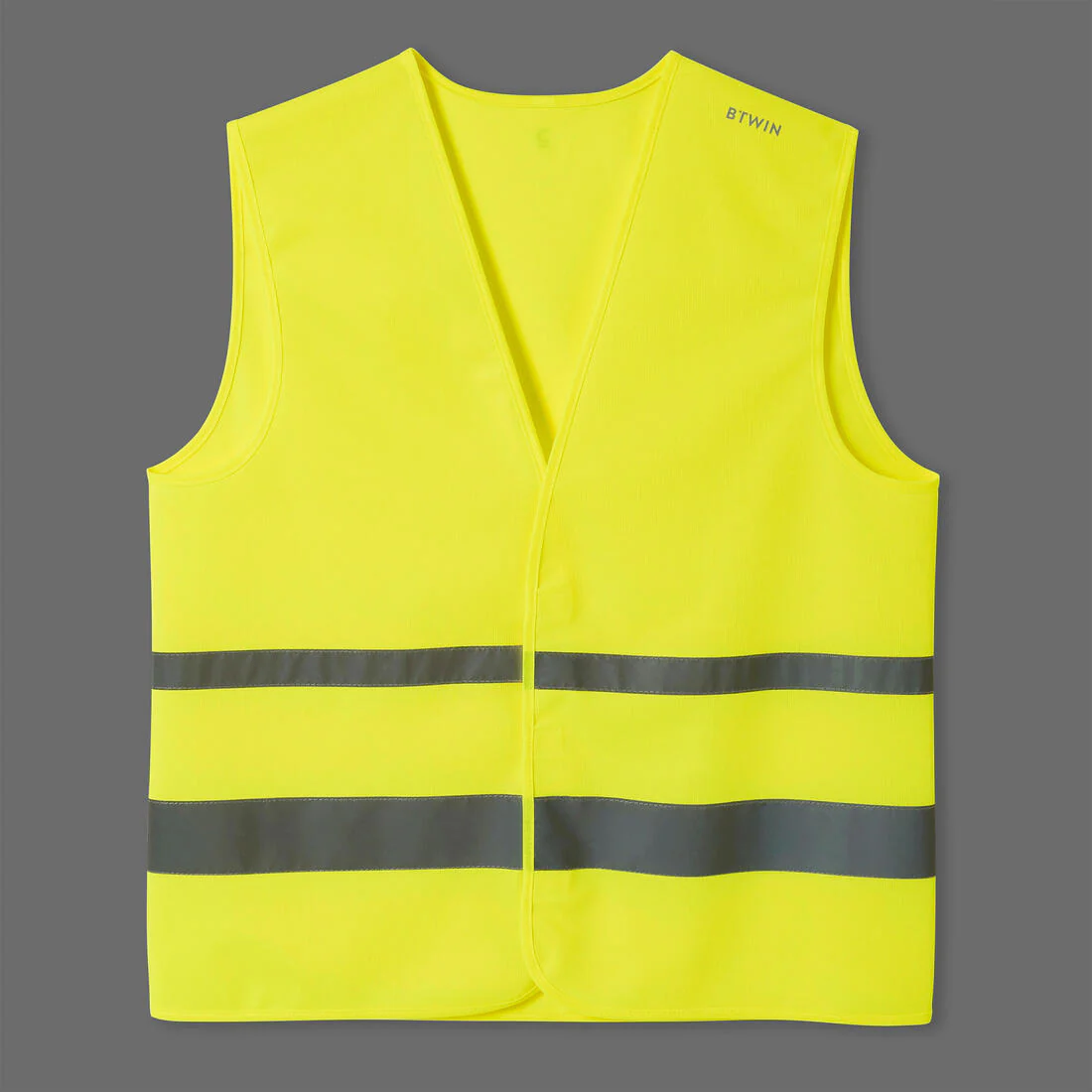 Chaleco de seguridad de ciclismo de alta visibilidad amarillo fluorescente - Image 3