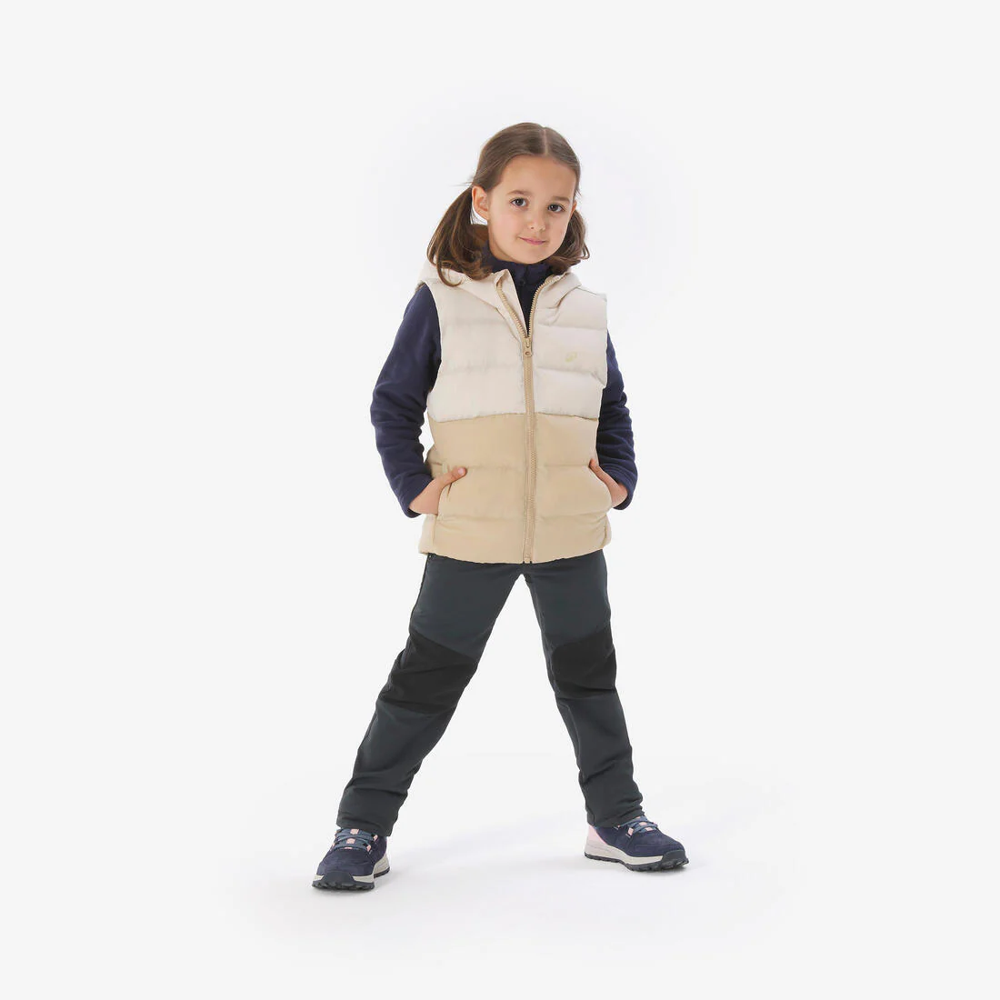 Chaleco de senderismo acolchado para niños de 2 a 6 años NH500 - Image 3