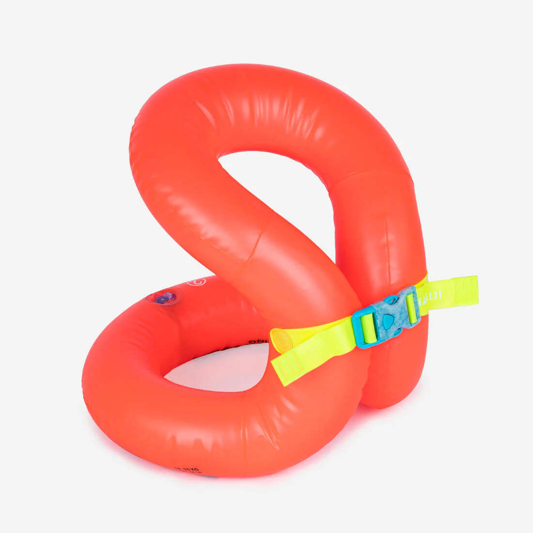 Chaleco flotador de natación inflable para niños de 19 a 30 kg naranja
