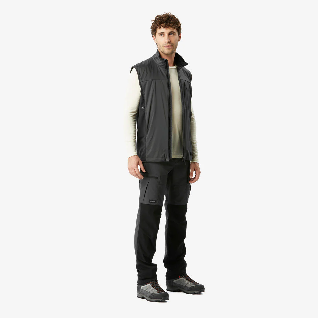 Chaleco rompeviento de trekking para hombre MT500 - Image 2