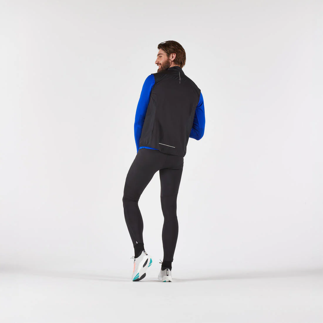 Chaleco rompevientos de running Hombre - KIPRUN Run 500 Negro - Image 11