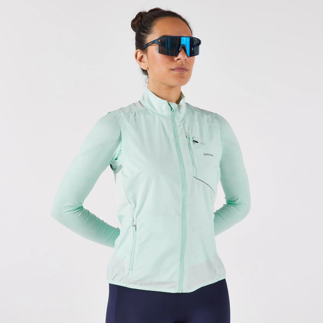 Chaleco rompevientos de running Mujer - KIPRUN Run Wind 500 - Image 12