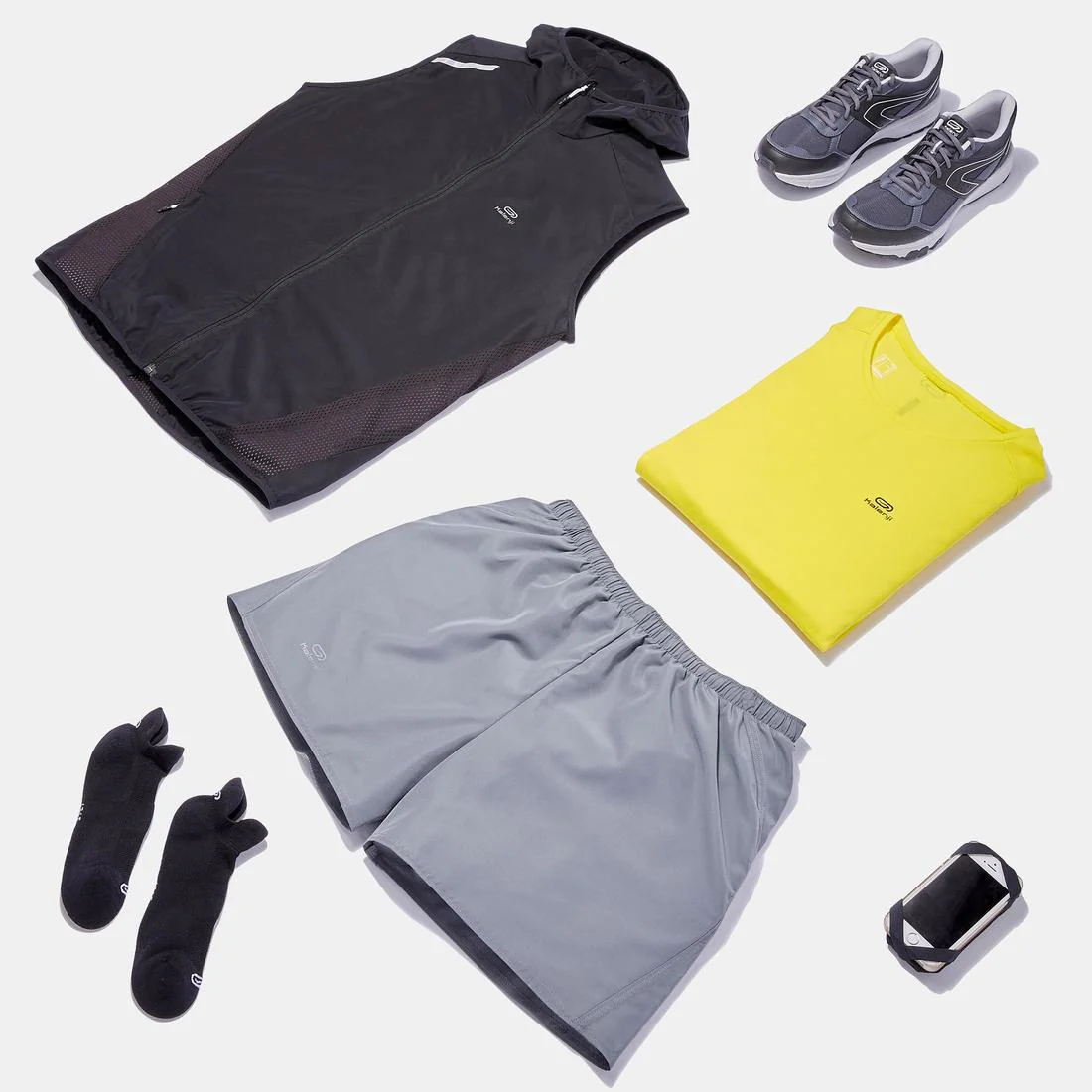 Chaleco Rompevientos de Running para Hombre - Kalenji Run Wind - Negro - Image 4