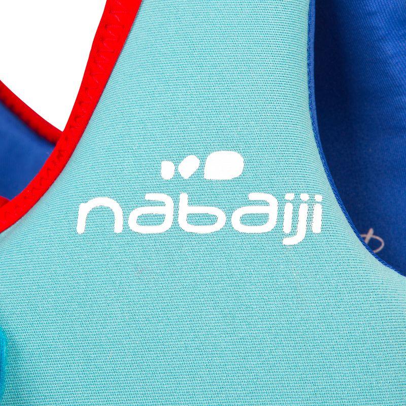 Chaleco salvavidas de natación de espuma azul con rojo - Image 8