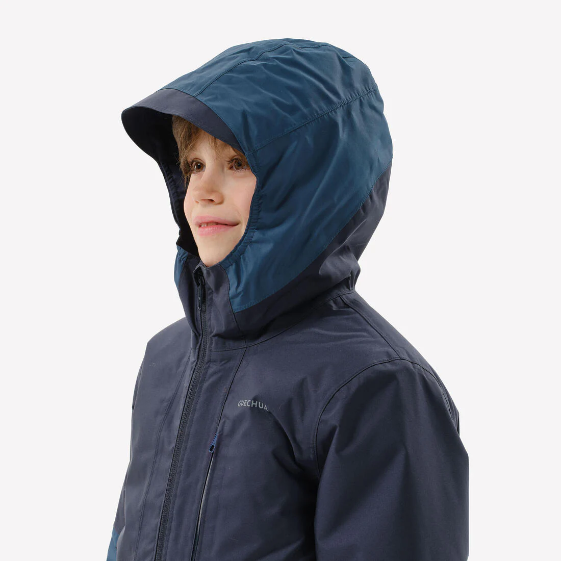 Chamarra 3 en 1 con chaqueta interior acolchada niños 7-15 años, MH500 azul - Image 6