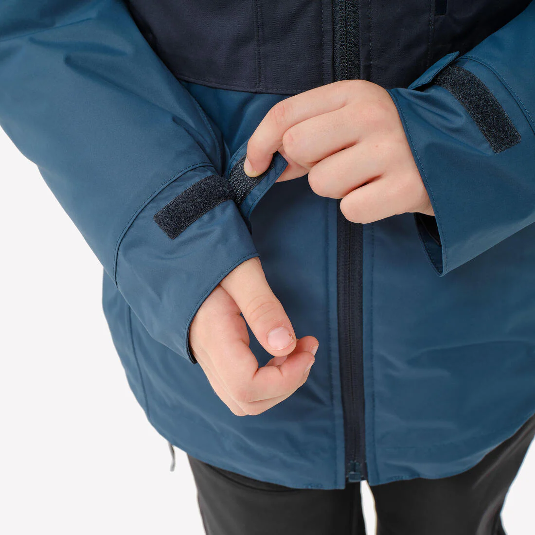 Chamarra 3 en 1 con chaqueta interior acolchada niños 7-15 años, MH500 azul - Image 9