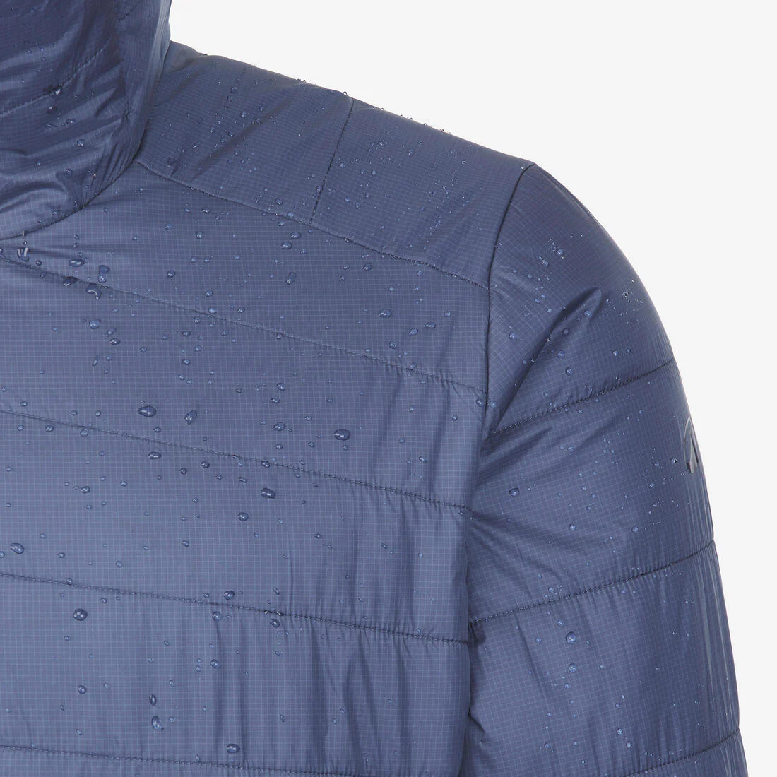 Chamarra acolchada de trekking sintética con capucha hombre, MT100 - 5 °C - Image 8