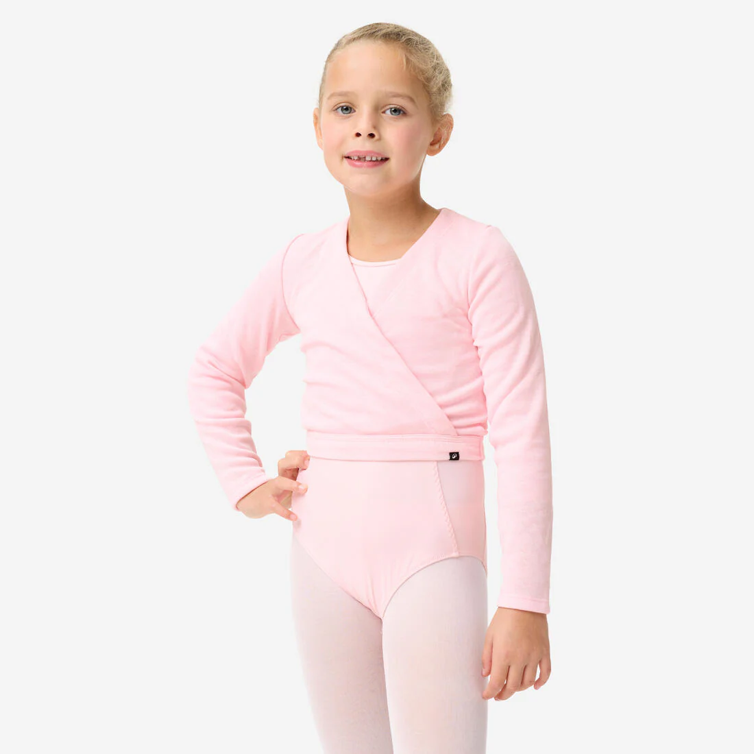 Chamarra Cruzada de Danza Clásica para Niña - Rosa