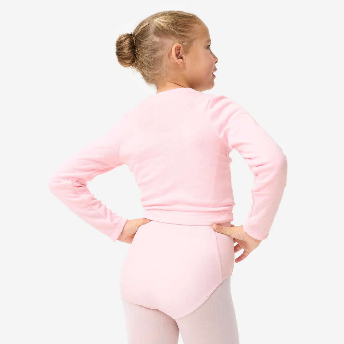 Chamarra Cruzada de Danza Clásica para Niña - Rosa - Image 4