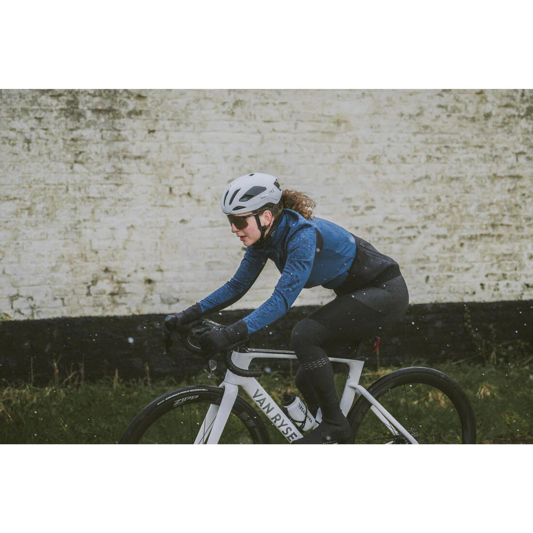 Chamarra de ciclismo en carretera para invierno para mujer Racer - Image 8