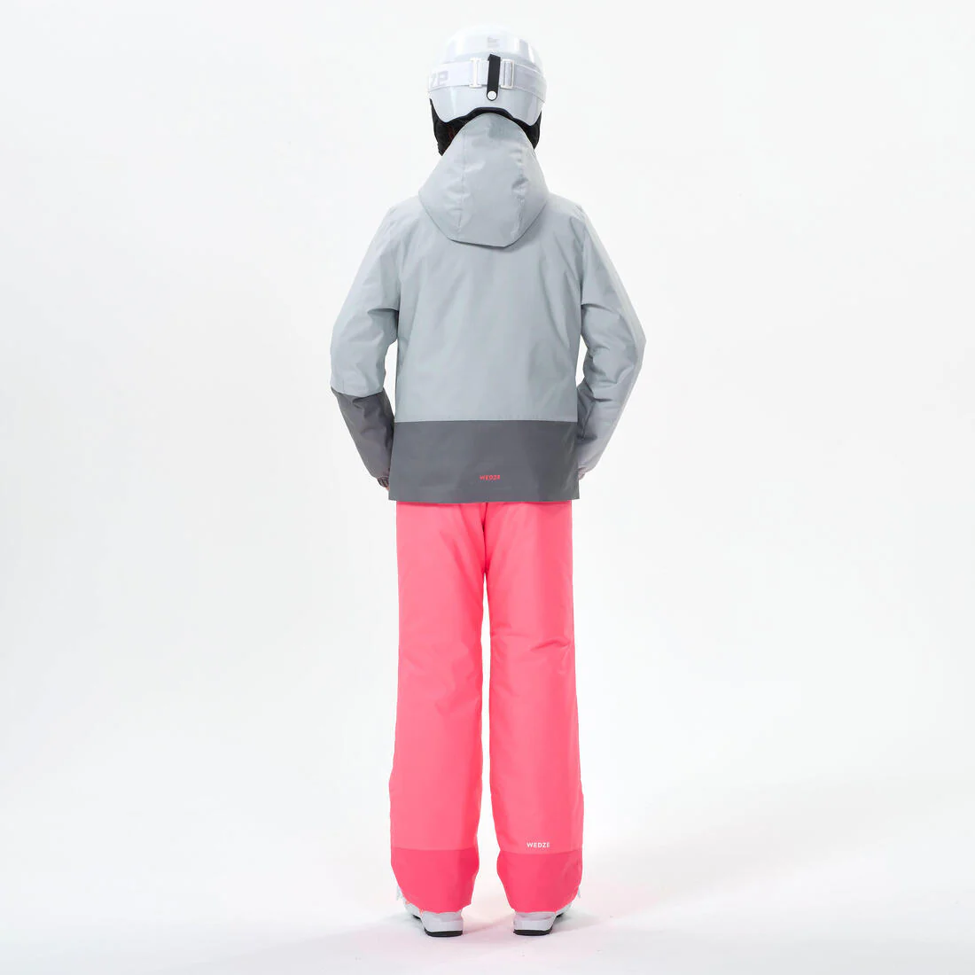 CHAMARRA DE ESQUÍ NIÑOS CÁLIDA E IMPERMEABLE - 100 GRIS - Image 9