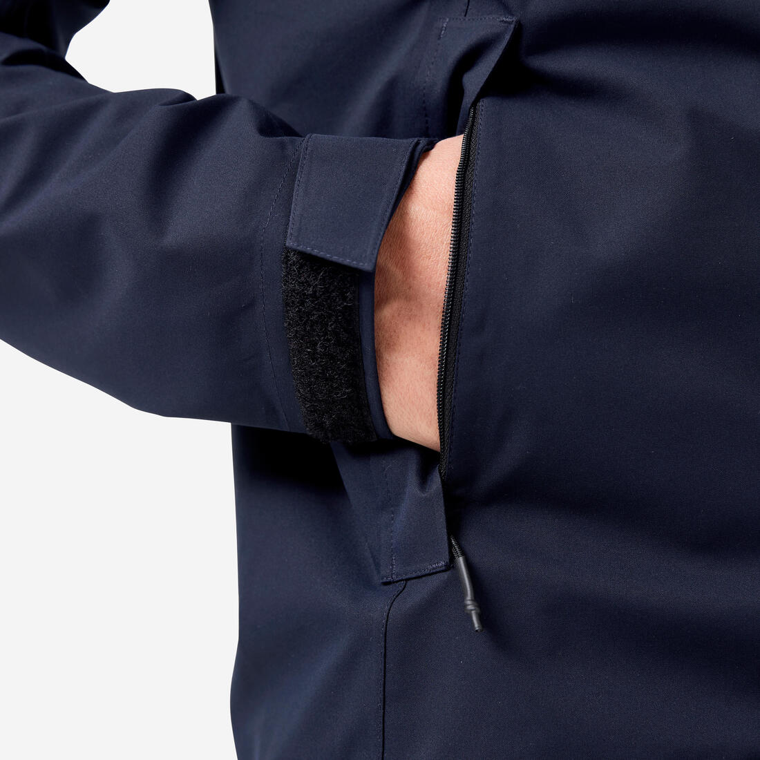 Chamarra de golf impermeable azul marino para hombre RW500 - Image 5