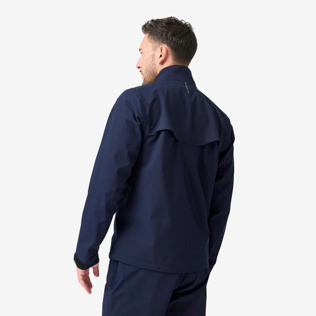 Chamarra de golf impermeable azul marino para hombre RW500 - Image 6