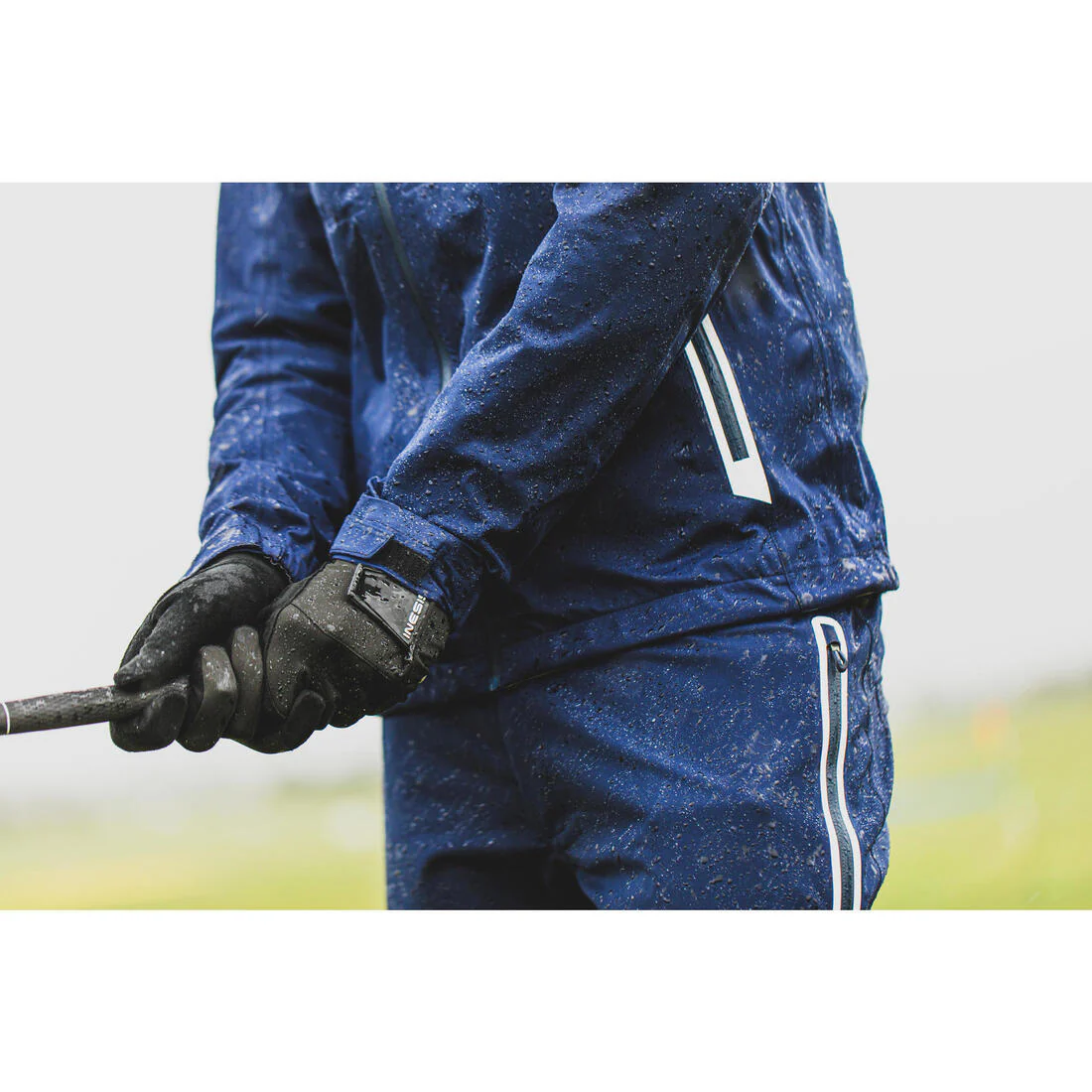 Chamarra de Golf RW500 Hombre Azul Marino Impermeable Lluvia - Image 11