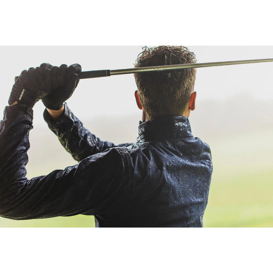 Chamarra de Golf RW500 Hombre Azul Marino Impermeable Lluvia - Image 12