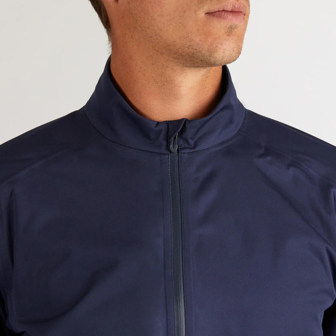 Chamarra de Golf RW500 Hombre Azul Marino Impermeable Lluvia - Image 2