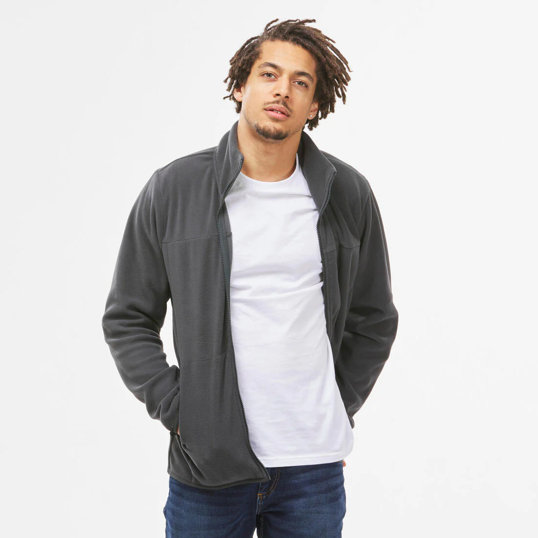 Chamarra de senderismo 3 en 1 impermeable hasta 0 °C para hombre NH100 - Image 23