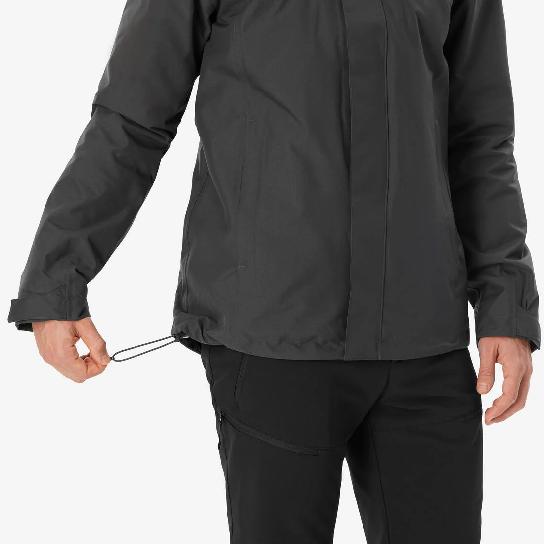 Chamarra de senderismo 3 en 1 impermeable hasta 0 °C para hombre NH100 - Image 35
