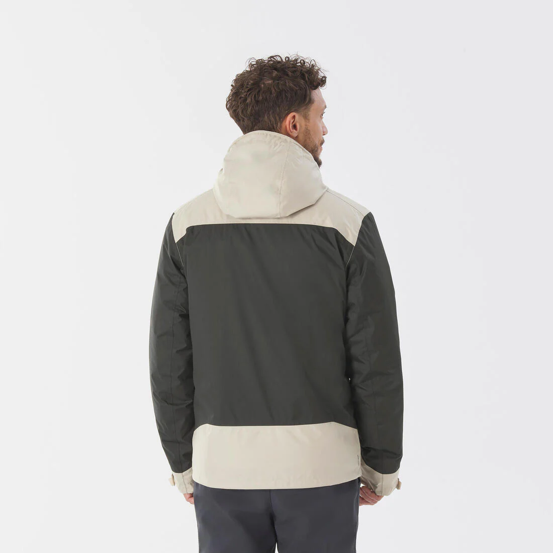 Chamarra de senderismo 3 en 1 impermeable hasta 0 °C para hombre NH100 - Image 56