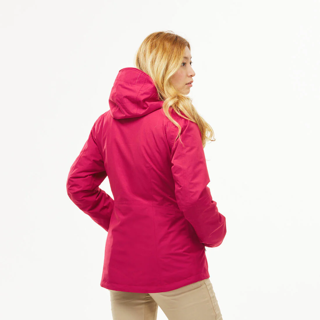 Chamarra de senderismo 3 en 1 impermeable hasta -10 °C para mujer SH500 - Image 4