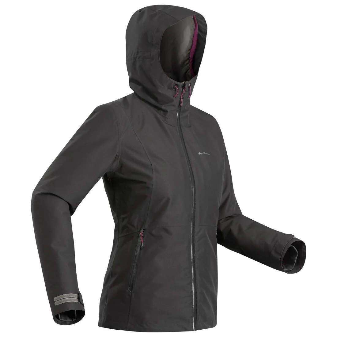 Chamarra de senderismo 3 en 1 impermeable hasta -10 °C para mujer SH500 - Image 6