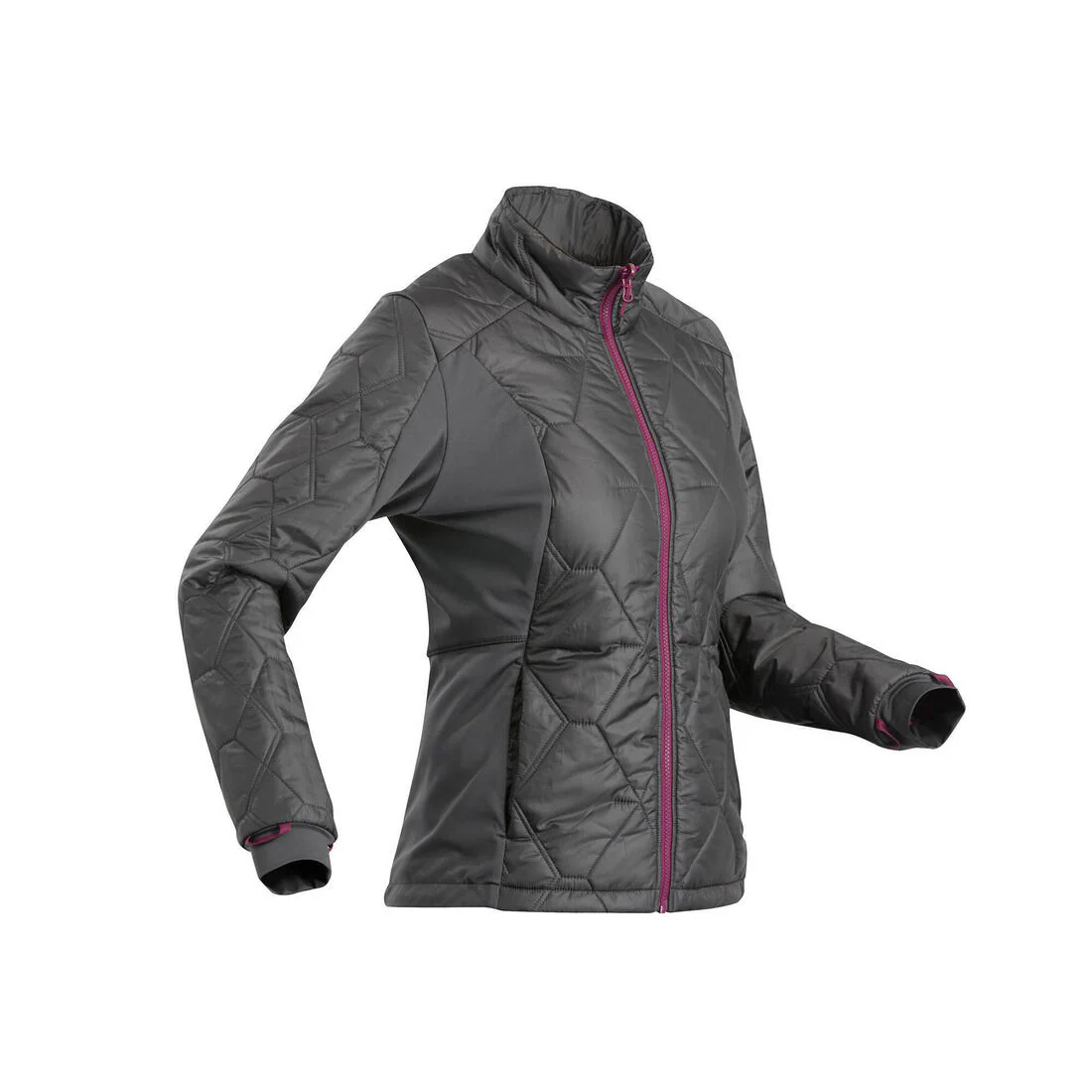 Chamarra de senderismo 3 en 1 impermeable hasta -10 °C para mujer SH500 - Image 8