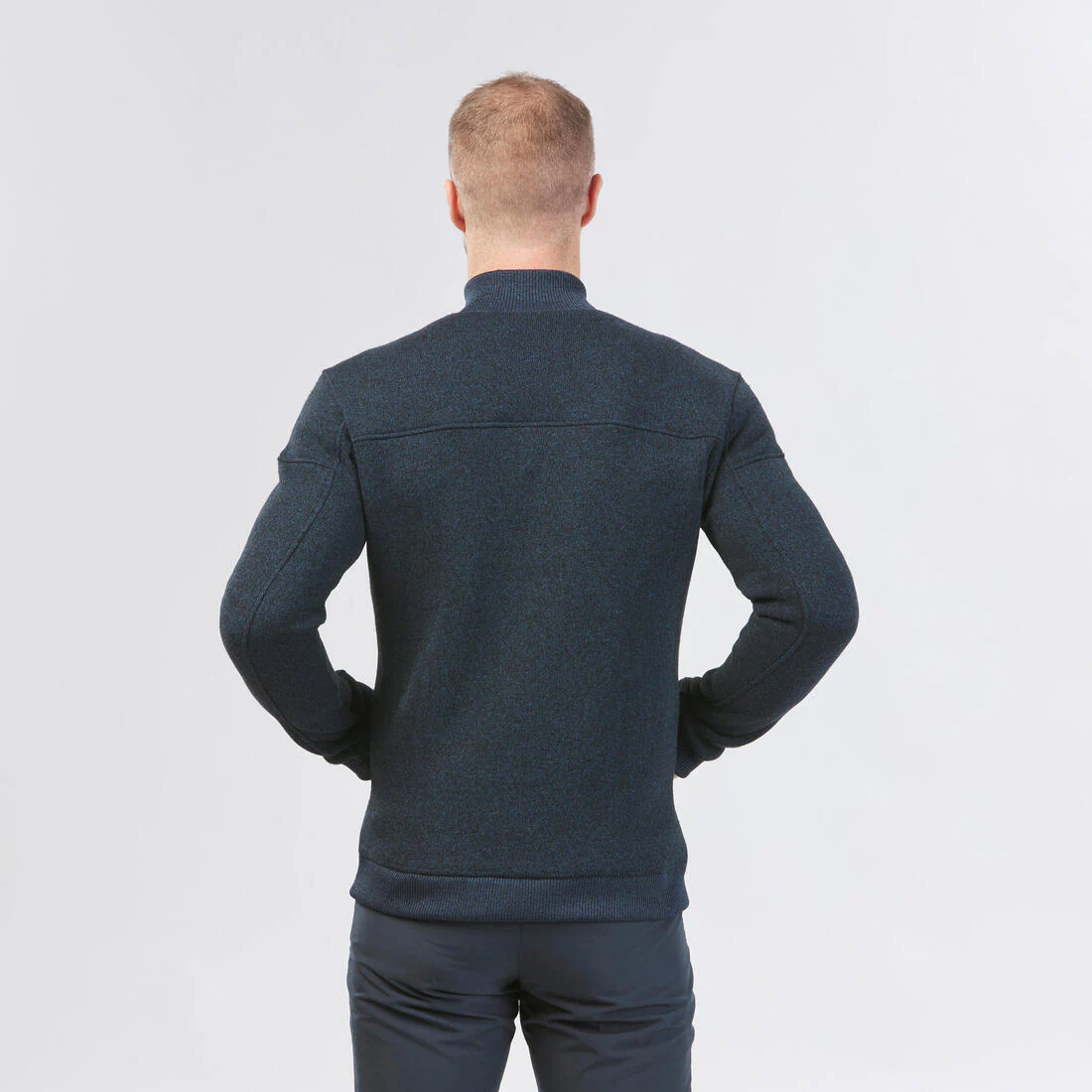 Chamarra de senderismo cálida de forro polar para hombre SH100 - Image 5