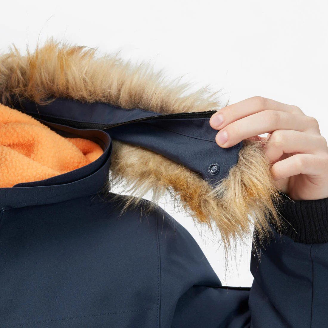 Chamarra de senderismo cálida e impermeable para niños 7-15 años SH100 TW - Image 11