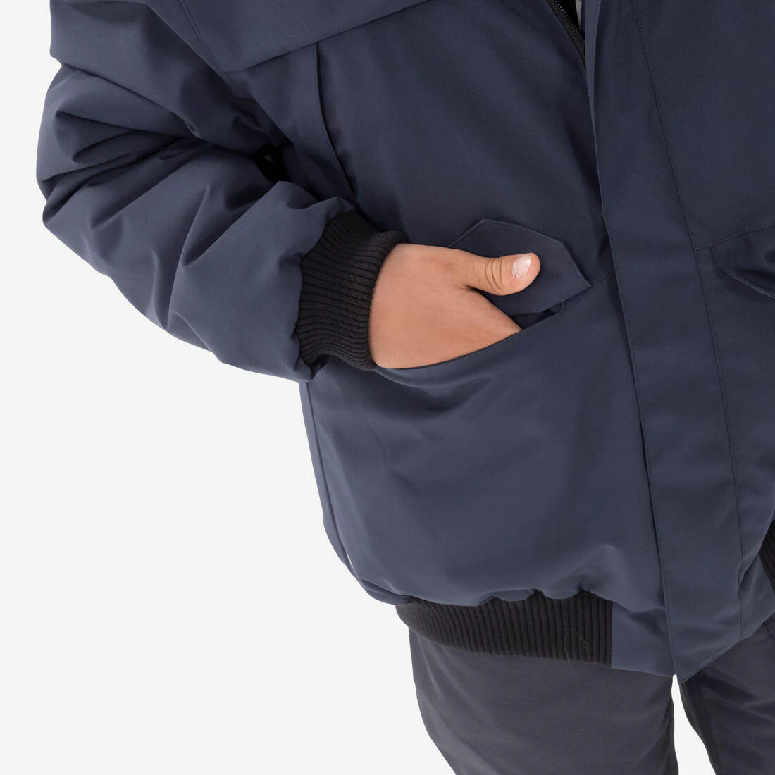 Chamarra de senderismo cálida e impermeable para niños 7-15 años SH100 TW - Image 6