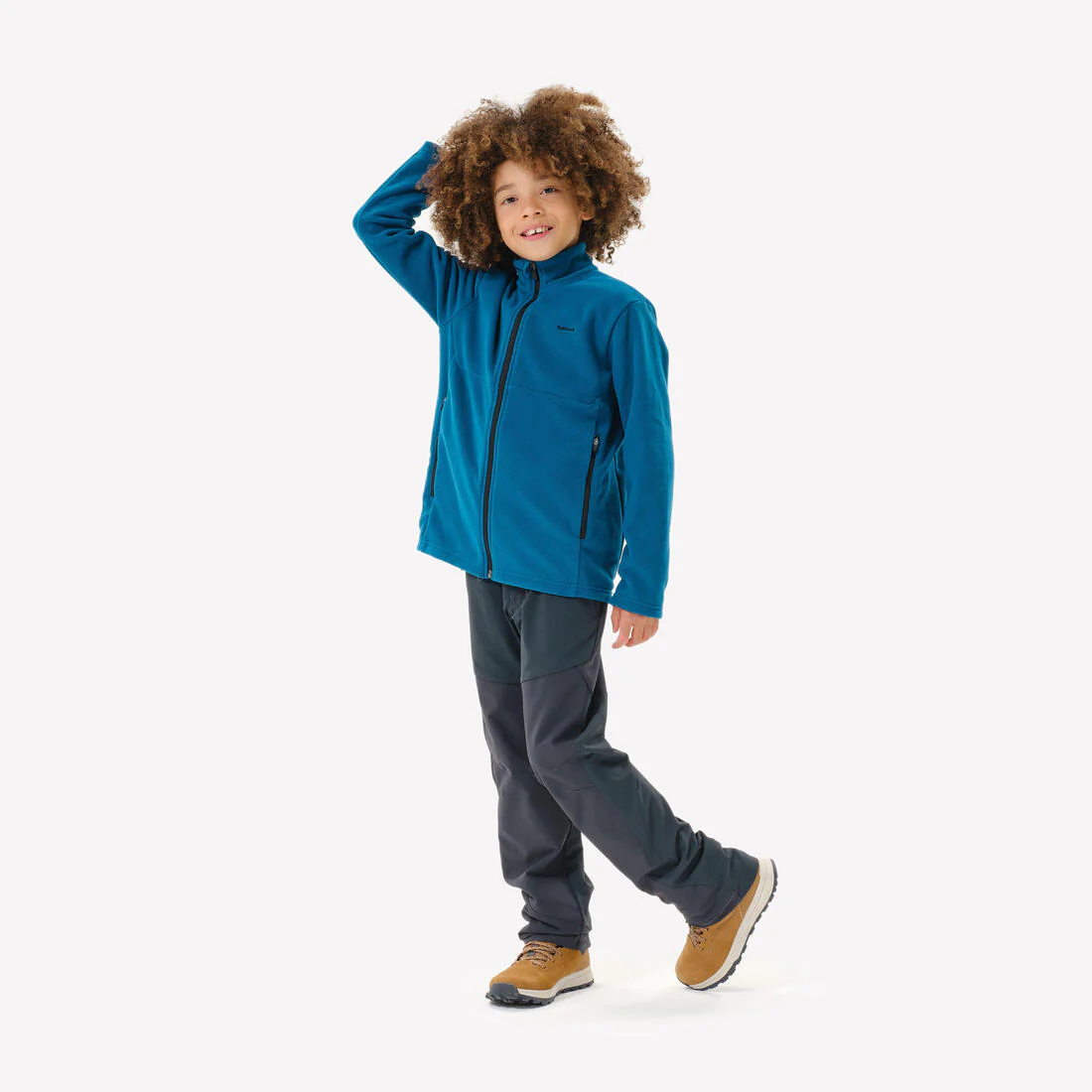 Chamarra de senderismo de forro polar para niños de 7 a 15 años MH500 - Image 10