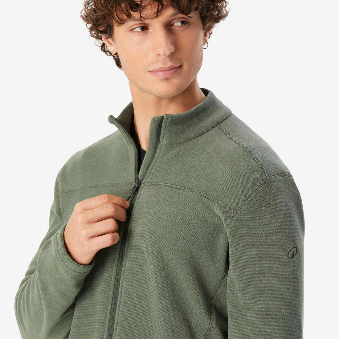 Chamarra de senderismo en montaña de forro polar para hombre MH100 - Image 7