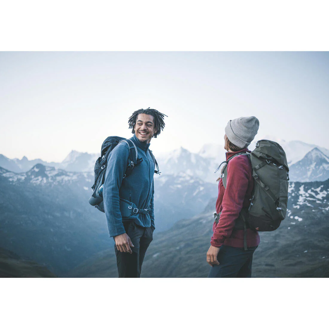 Chamarra de senderismo en montaña de forro polar para hombre MH100 - Image 9
