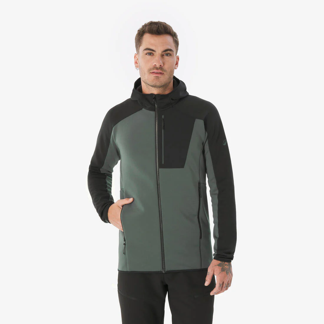 Chamarra de senderismo en montaña de forro polar para hombre MH500 - Image 2