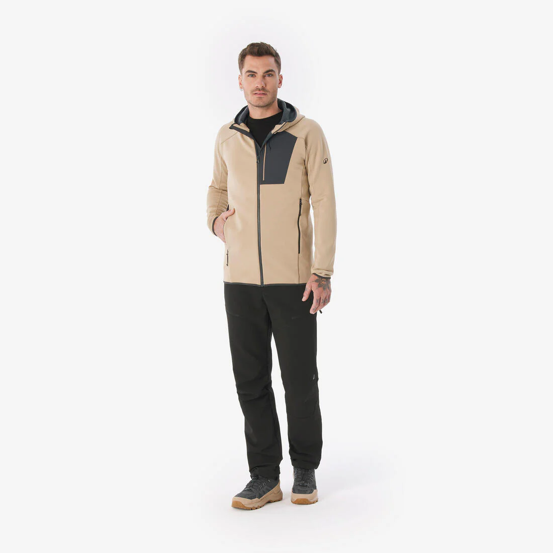 Chamarra de senderismo en montaña de forro polar para hombre MH500 - Image 3