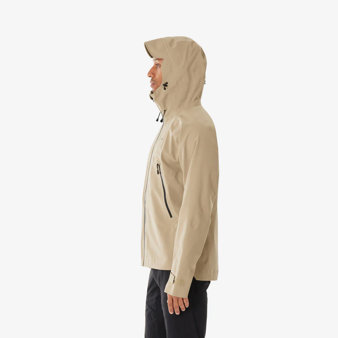 Chamarra de senderismo en montaña impermeable beige para hombre MH500 - Image 13