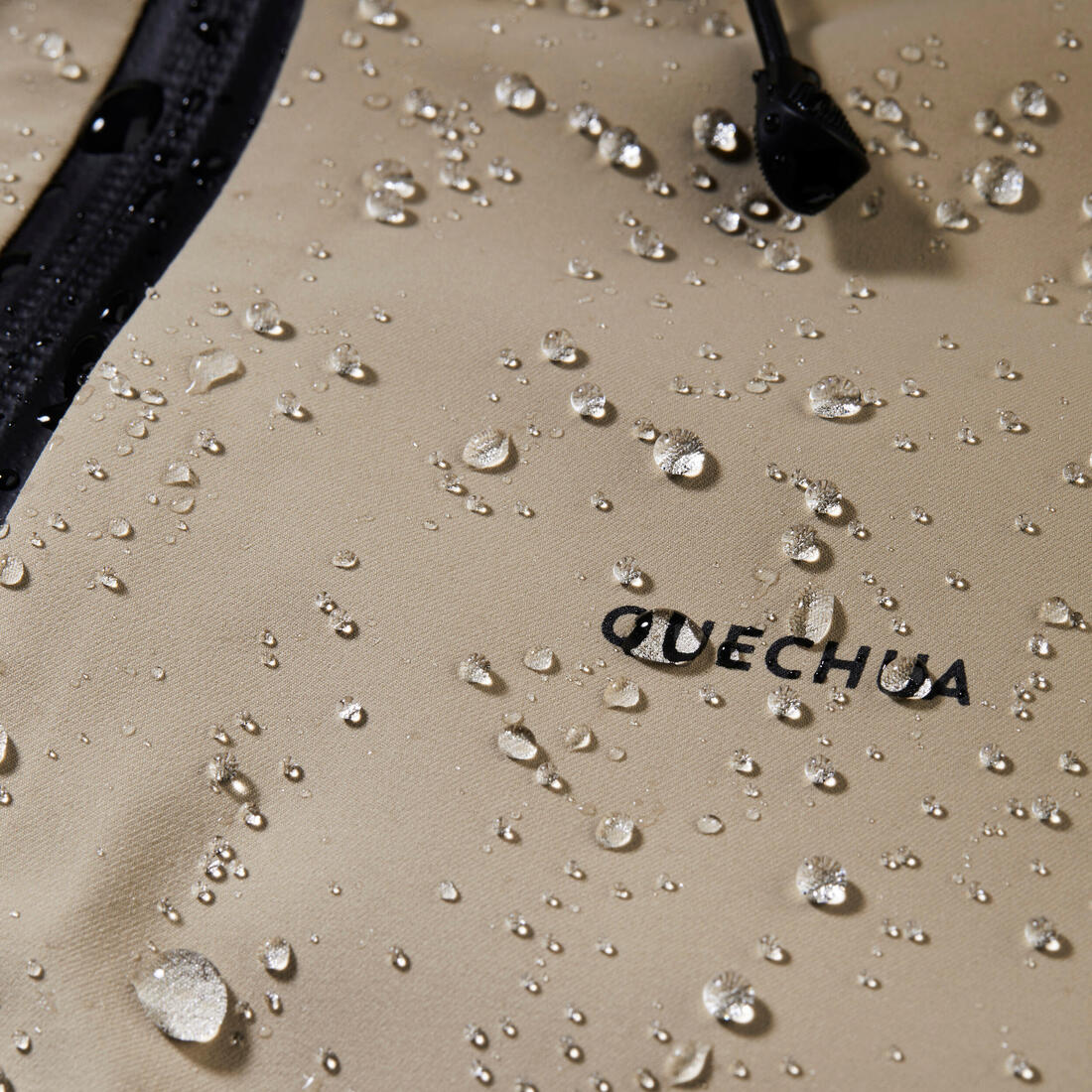 Chamarra de senderismo en montaña impermeable beige para hombre MH500 - Image 3