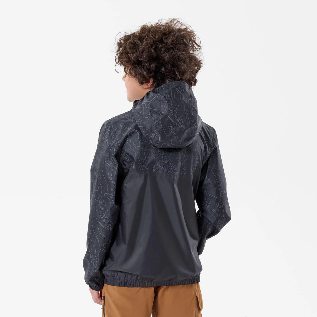 Chamarra de senderismo impermeable con cierre para niños de 7 a 15 años MH100 - Image 4