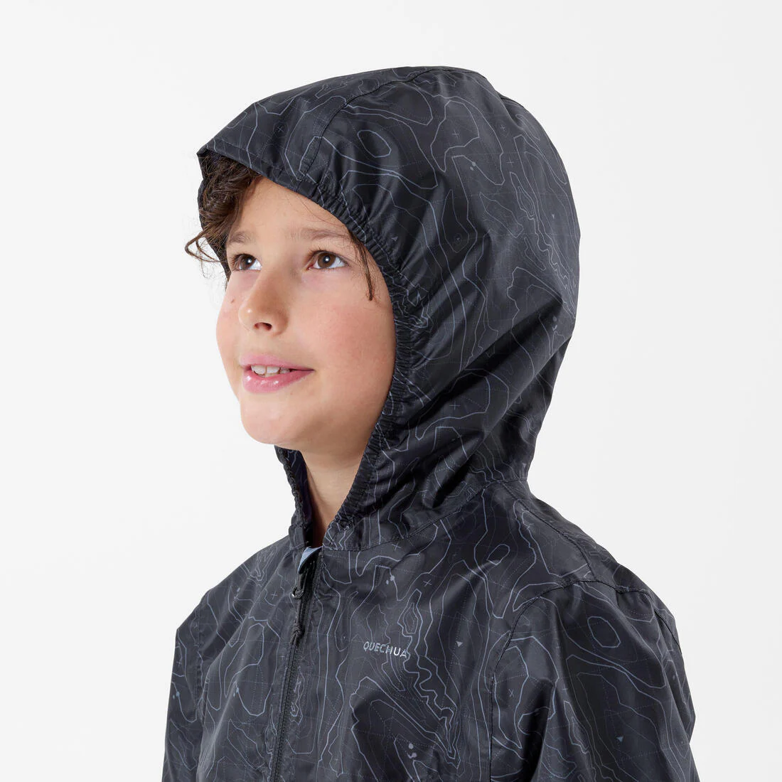 Chamarra de senderismo impermeable con cierre para niños de 7 a 15 años MH100 - Image 5