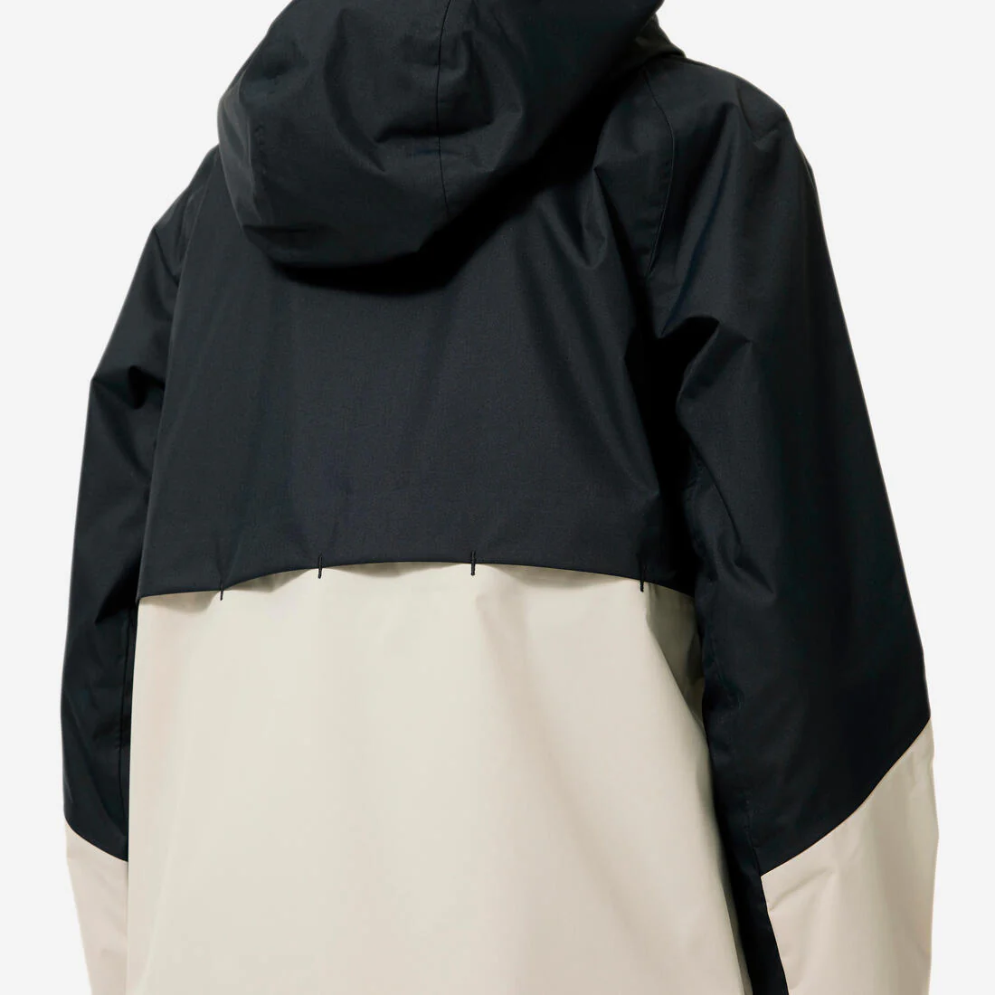 Chamarra de senderismo impermeable gris ocre para niños de 7 a 15 años MH500 - Image 17