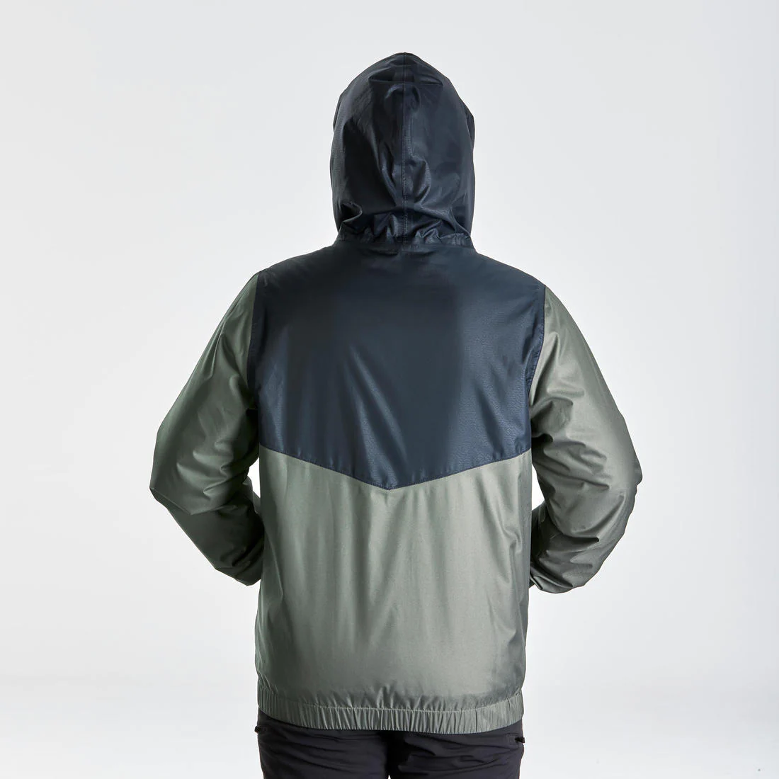 Chamarra de senderismo impermeable hasta -5 °C verde para hombre NH100 - Image 4