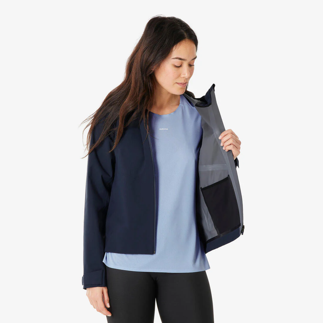Chamarra de senderismo impermeable para mujer MH100 - Image 17
